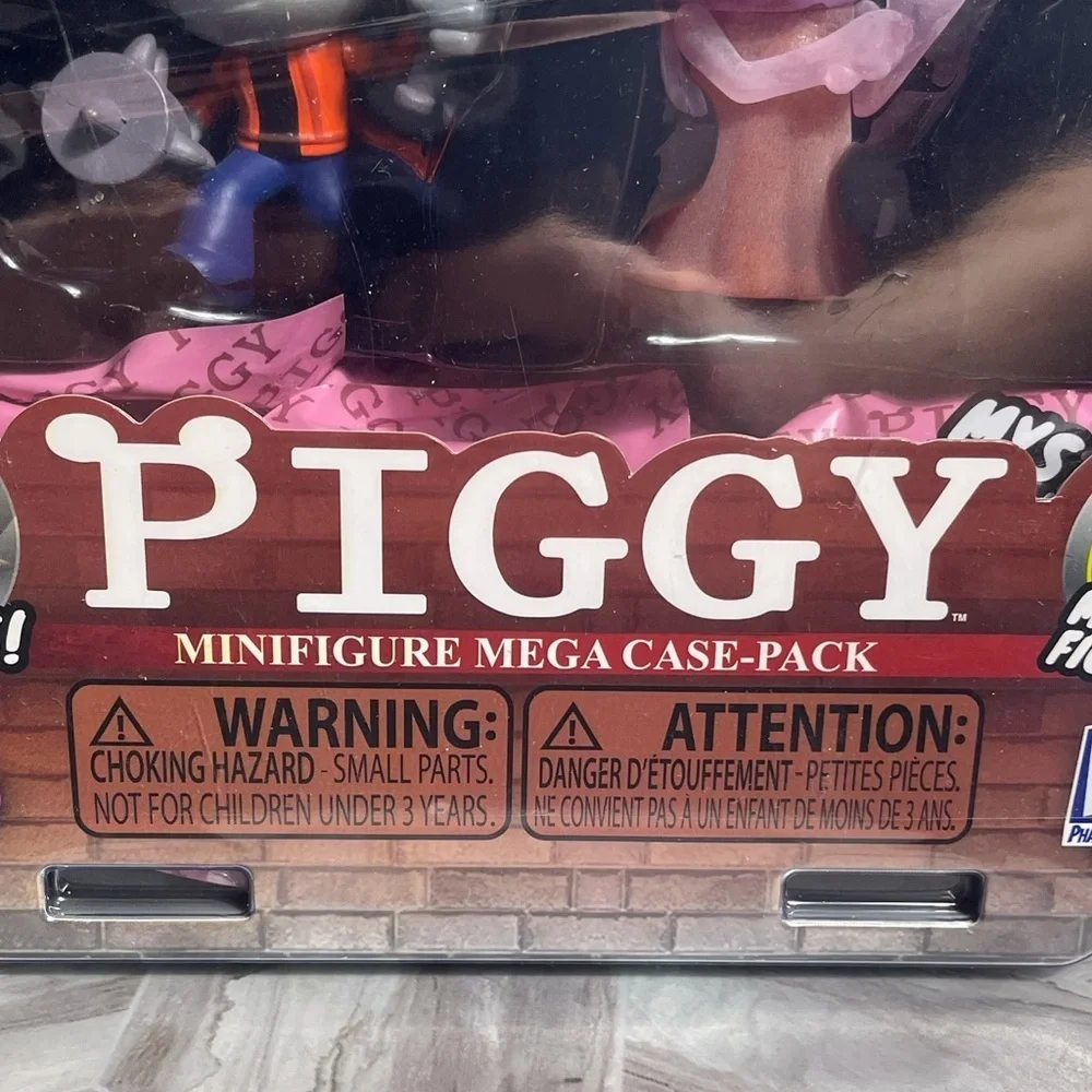 Roblox Piggy Mini Figure Mega Case Pack Series 2 Carrying Case 10 Figures